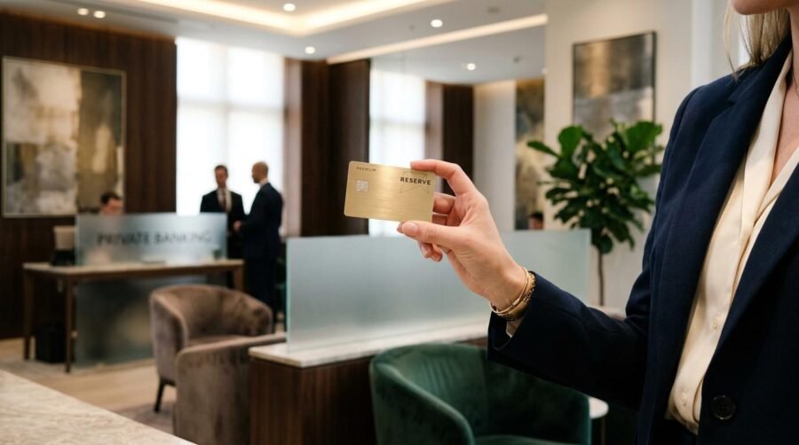 Planos premium bancários: o que são, quais benefícios oferecem e como avaliar se valem a pena 1 Pessoa analisando extratos bancários e comparando planos premium em um tablet